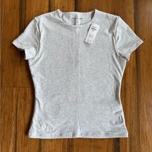 abercrombie double lined baby tee